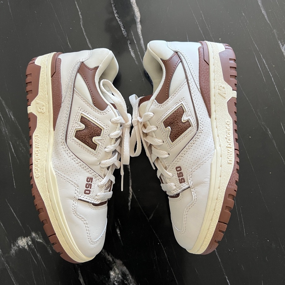 New Balance Aime Leon Dore 550 Brown size men’s 6 women’s 7.5 Limited edition - Picture 8 of 13